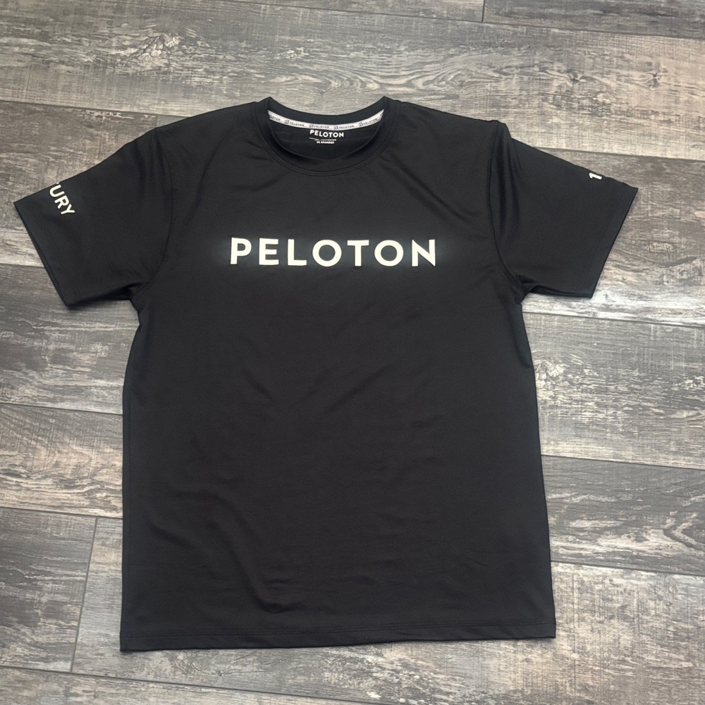 Peloton Classic Black Short Sleeve Tee